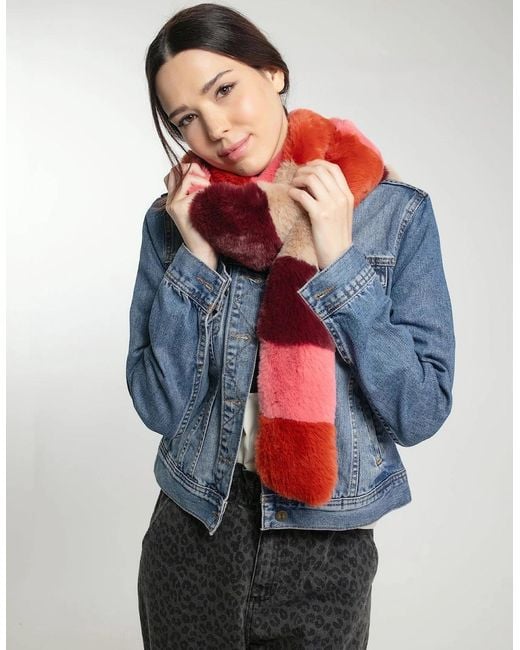 Nooki Design Red Delta Scarf