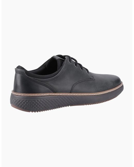 Hush Puppies Black Kash Lace Up Shoes for men