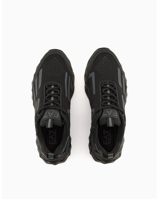 EA7 Black Ultimate C2 Kombat Sneaker for men