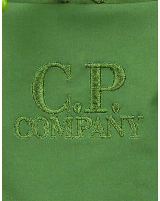 C P Company Green Chrome-R Logo Belt Bag for men