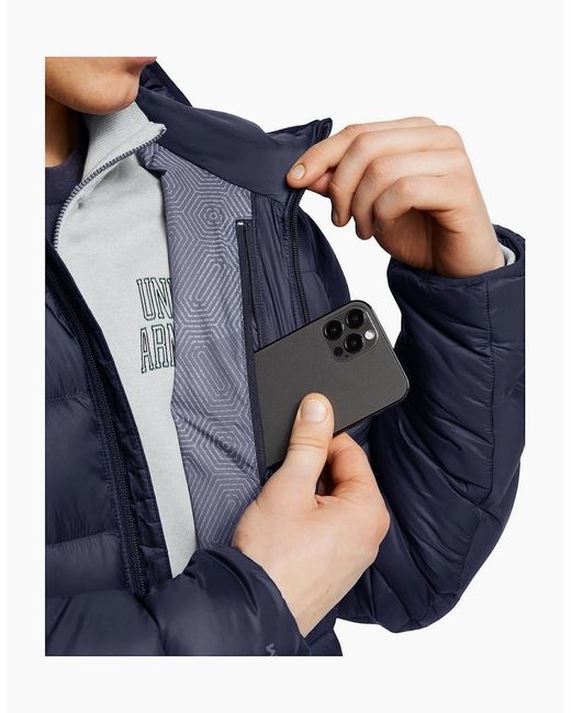 Under Armour Blue Legend Down Parka for men