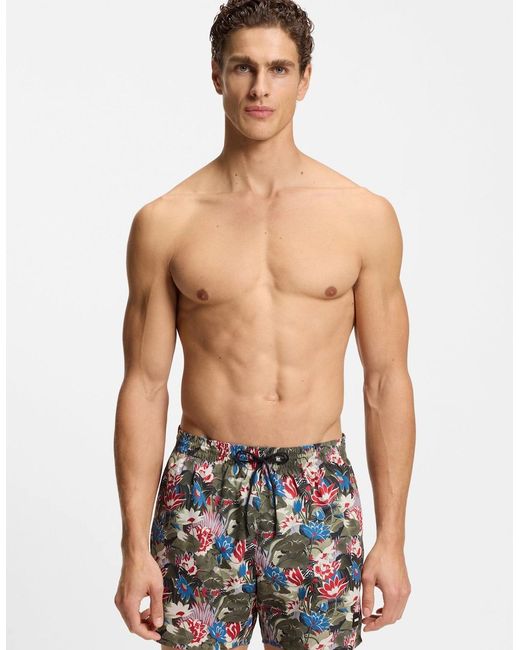 Boss Blue Boss Piranha Swim Shorts S1-26 351 Open for men