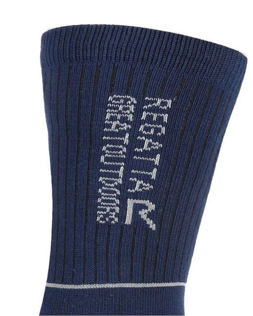 Regatta Blue Samaris 2 Season Socks (Pack Of 2) for men