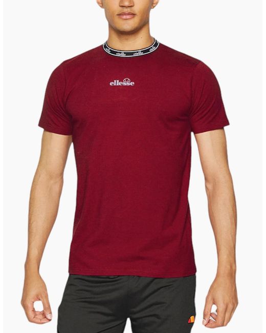 Ellesse Blue Alona T Shirts Crew Neck Short Sleeve Casual Summer Cotton Tee for men