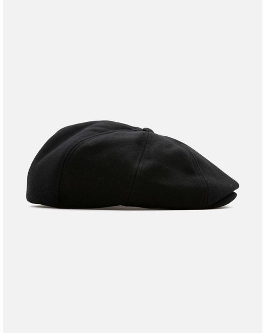 Brixton Black Brood Sherpa Newsboy Cap for men