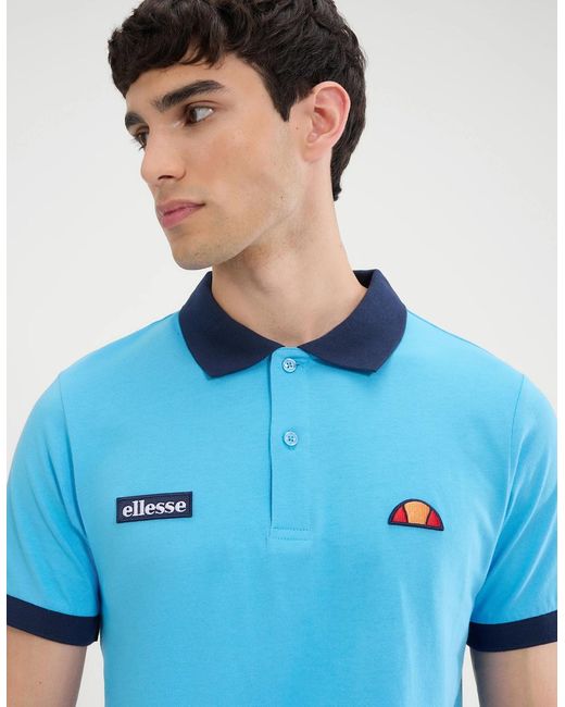 Ellesse Blue Lessepsia Polo for men