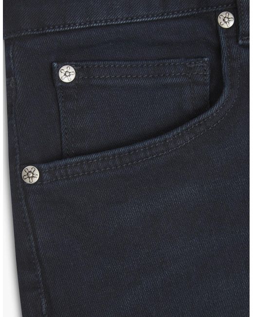 Vingt Quatre Denim Blue Vingt Quatre Slim Fit Jeans for men