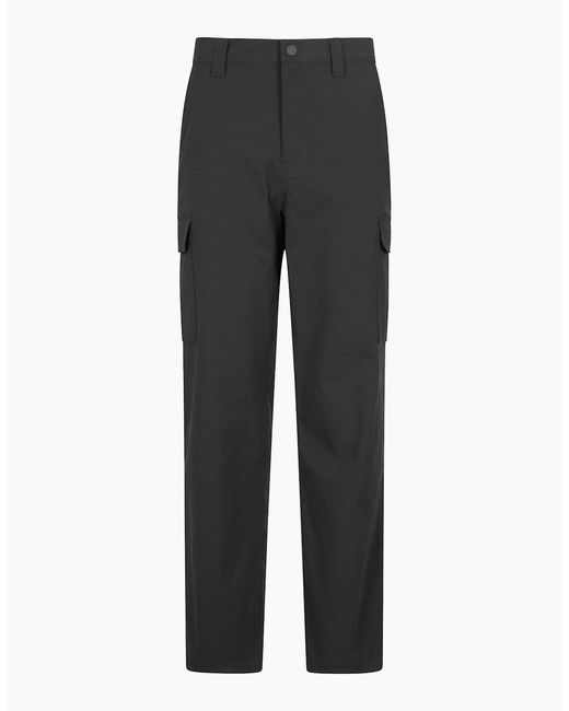 Mountain Warehouse Gray Delta Stretch Cargo Trousers for men