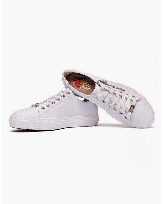 Rieker White L59L1 Casual Shoes/Combi