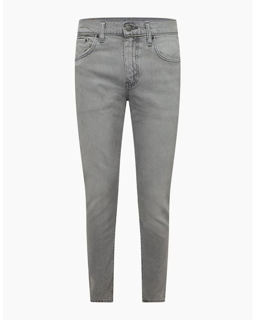 Levi's Gray Levi's 512 Slim Taper for men
