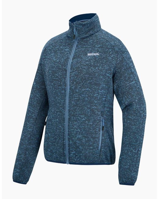 Regatta Blue Ladies Newhill Full Zip Fleece Jacket