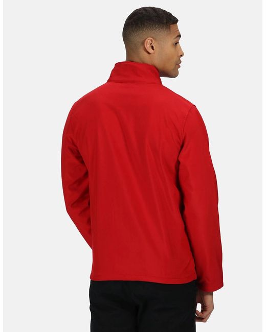 Regatta Red Standout Ablaze Printable Softshell Jacket for men