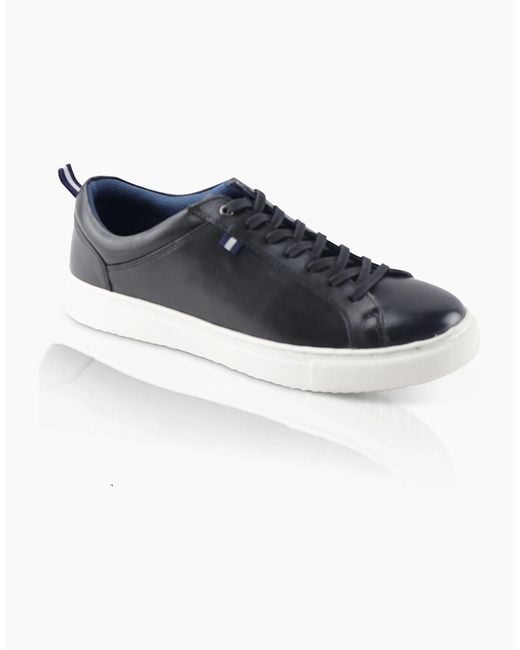 Silver Street London Blue Holden Trainers for men