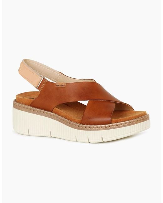 Pikolinos Brown Gomera Sandals