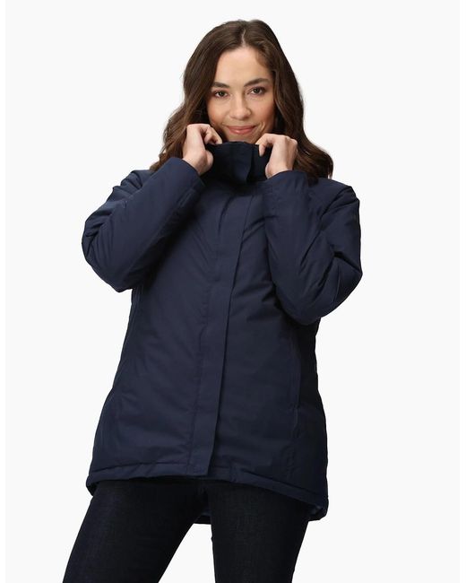 Regatta Blue Ladies Sanda Iii Waterproof Jacket