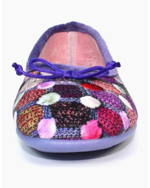 Lunar Purple Magic Slippers