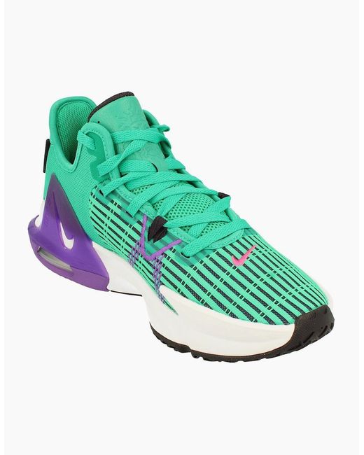 Nike Green Lebron Witness Vi Basketball Trainers Cz4052 300 for men