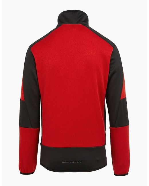 Regatta Red Professional Adult Knitted Stretch Midlayer for men