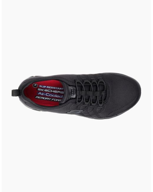 Skechers Black Ladies Ghenter Srelt Safety Shoes