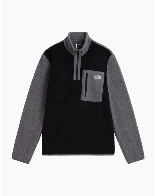 The North Face Black M Yumiori 1/4 Zip Fleece for men