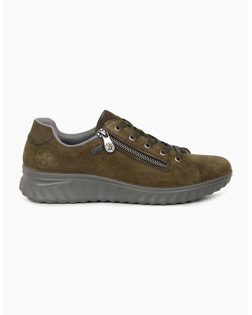 Rieker Brown Etta Waterproof Shoes