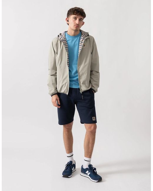 Aquascutum Gray Rlg Badge Reversible Sailor Jacket for men