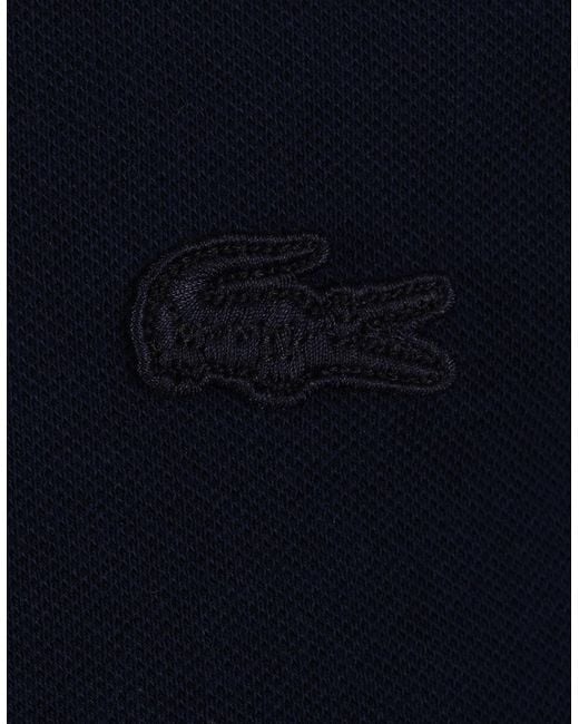 Lacoste Blue Paris Tipped Placket Polo Midnight for men