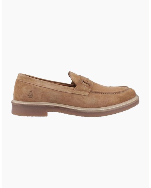 Hush Puppies Brown Gryffin Loafers for men