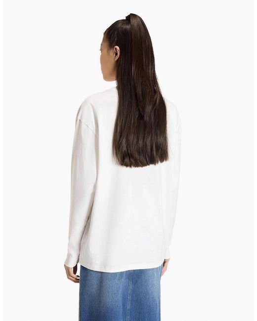 Adidas Originals White Ls T-Shirt