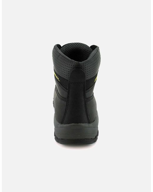 Stanley Black Safety Boots Hartford Leather Lace Up Uk Size for men