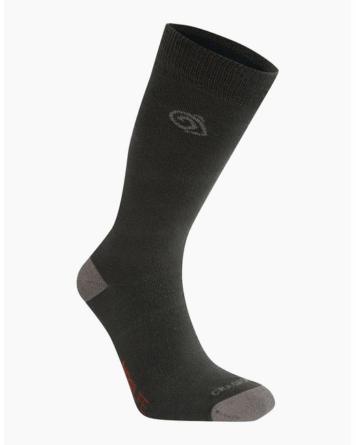 Craghoppers Black Adult Adventure Insect Repellent Boot Socks