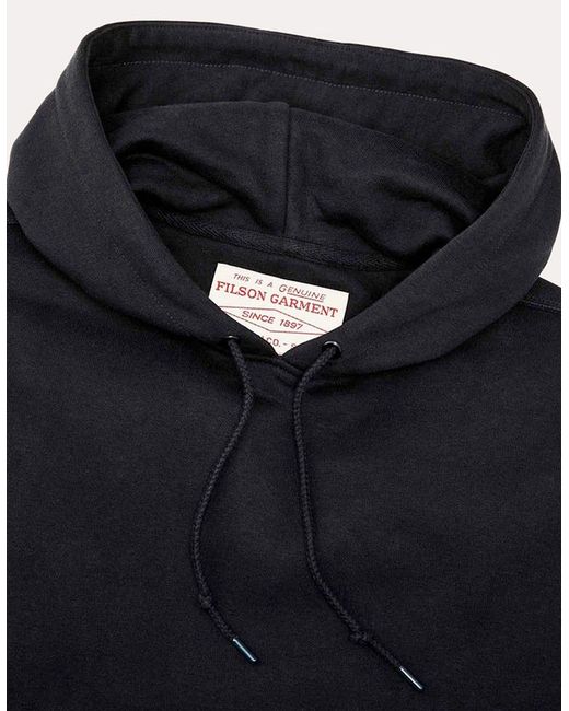 Filson Blue Prospector Hood for men