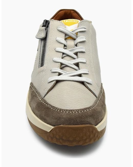 Mephisto White Sacco Shoe for men
