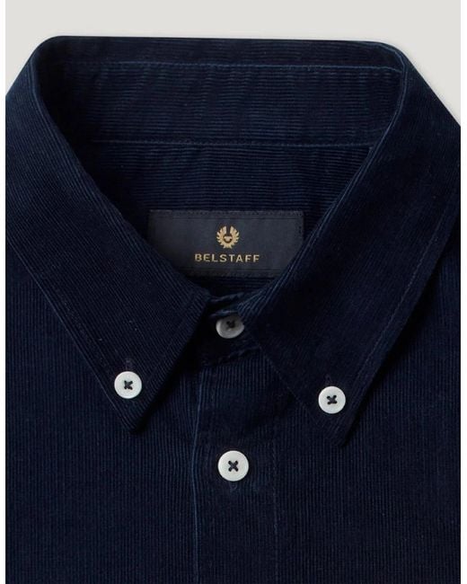 Belstaff Blue Street Shirt Ls A1-26 Dark Ink for men