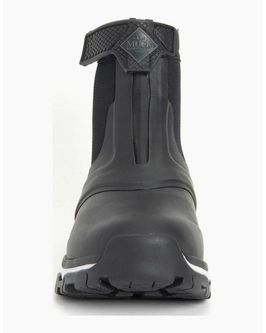 Muck Boot Black Apex Mid Zip Boots