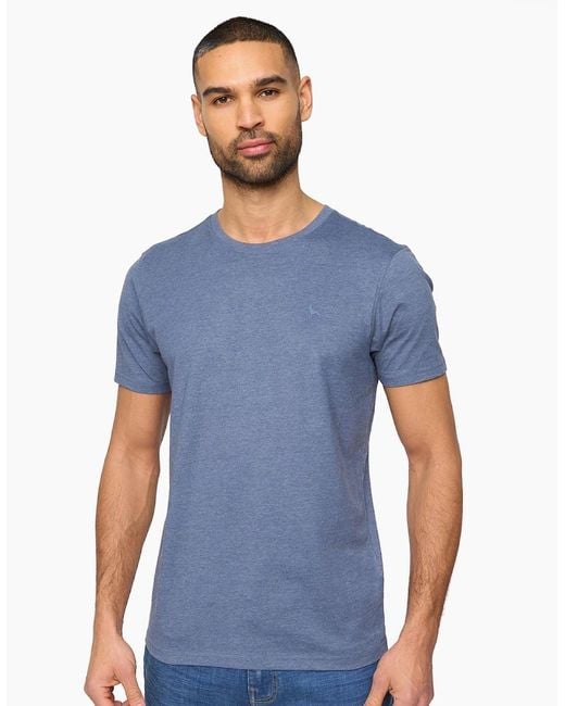 Bewley & Ritch Blue Bewley & Ritch Barlowe T-Shirt Denim for men
