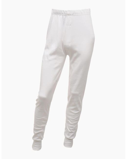 Regatta White Professional Thermal Bottoms for men