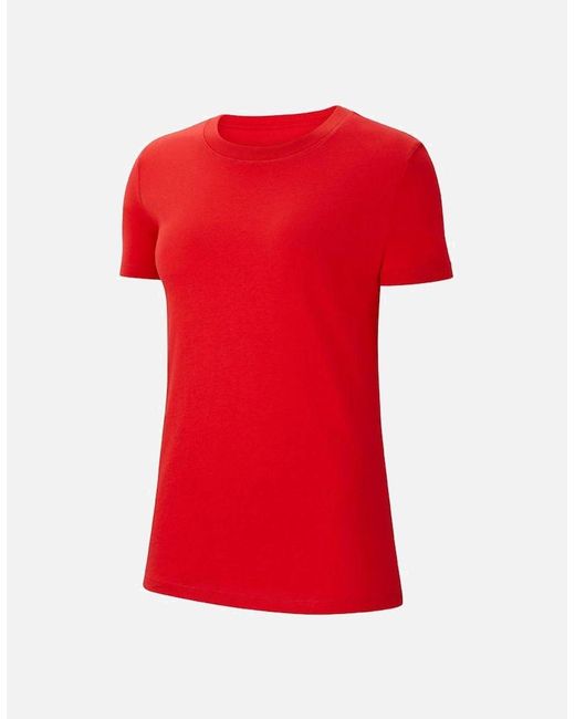 Nike Red Ladies Park 20 T-Shirt