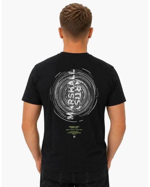 Marshall Artist Black Space Face T-Shirt for men