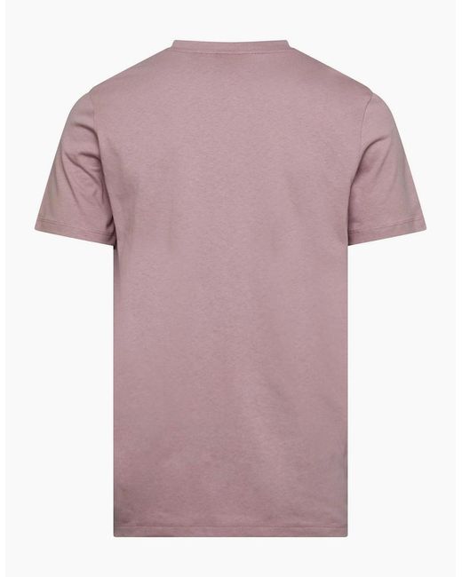 Boss Purple Regular Fit Tales T-Shirt for men