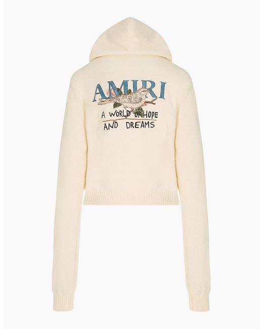 Amiri White Hopes And Dreams Hoodie