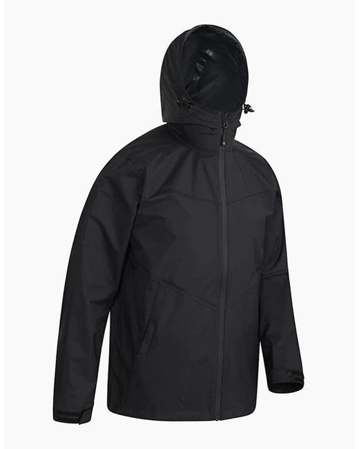 Mountain Warehouse Blue Rift Extreme 2.5 Layer Waterproof Jacket for men