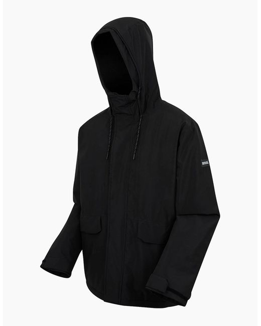 Regatta Black Sterlings Insulated Waterproof Jacket for men