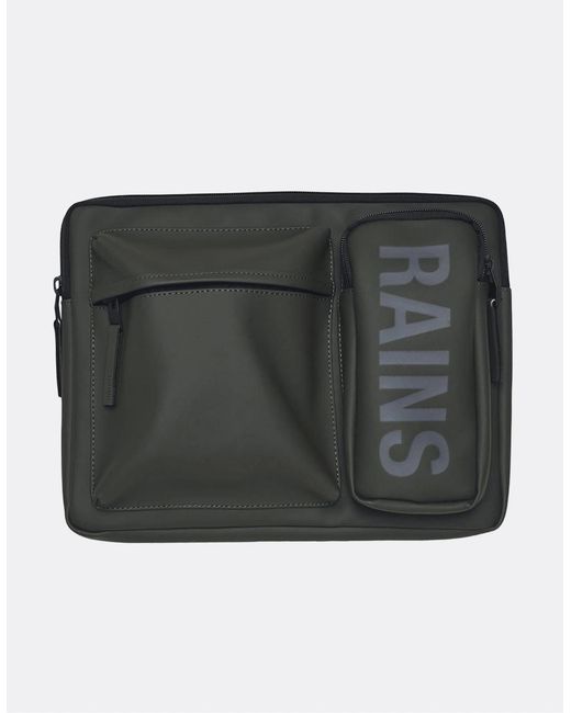 Rains Black Texel Laptop Case 13 /14