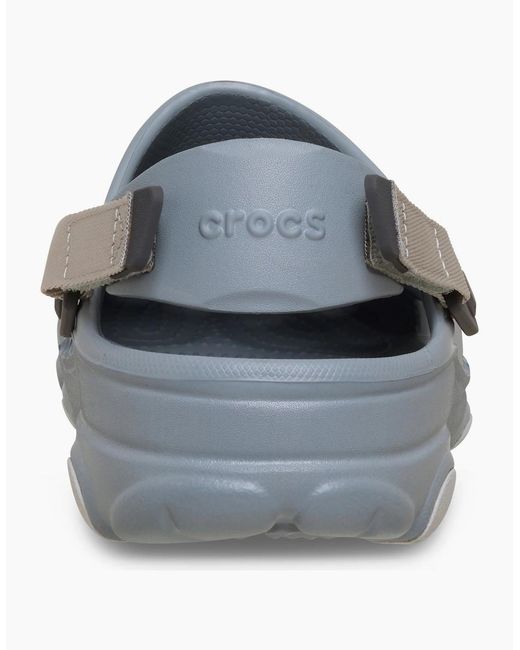 CROCSTM Blue All-Terrain Eva Concrete Clogs for men