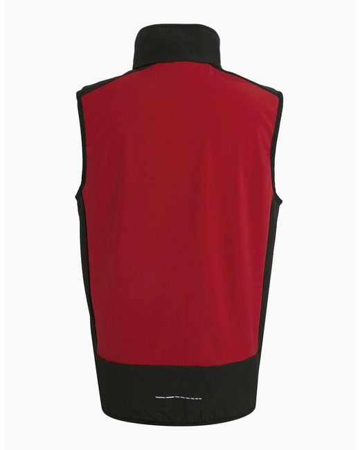 Regatta Red Professional Colour Block Softshell Body Warmer for men