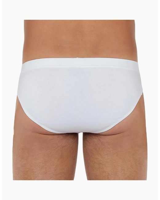 Hom White Tencel Soft Ho1 Comfort Mini Brief for men