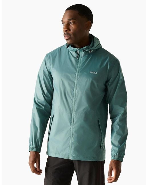 Regatta Green Pack It Iii Waterproof Jacket for men