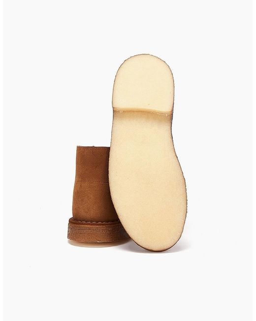 Clarks Brown Originals Desert Trek Suede Cola Boots for men