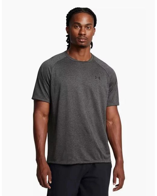 Under Armour Gray Tech Short-Sleeved T-Shirt for men